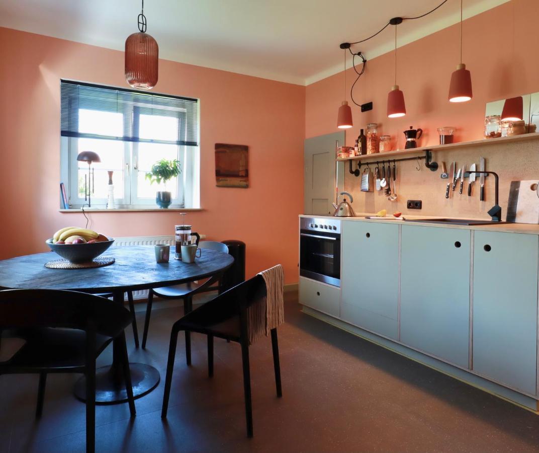 Ferienwohnung 60Er Jahre Design Apartment - 65Qm Fewo Im Zittauer Gebirge - Familienfreundliche Unterkunft Am Bergfuss Zum Toepfer Olbersdorf ภายนอก รูปภาพ